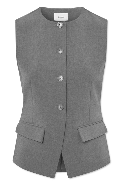 LOVECHILD KENDRA VEST DARK GREY